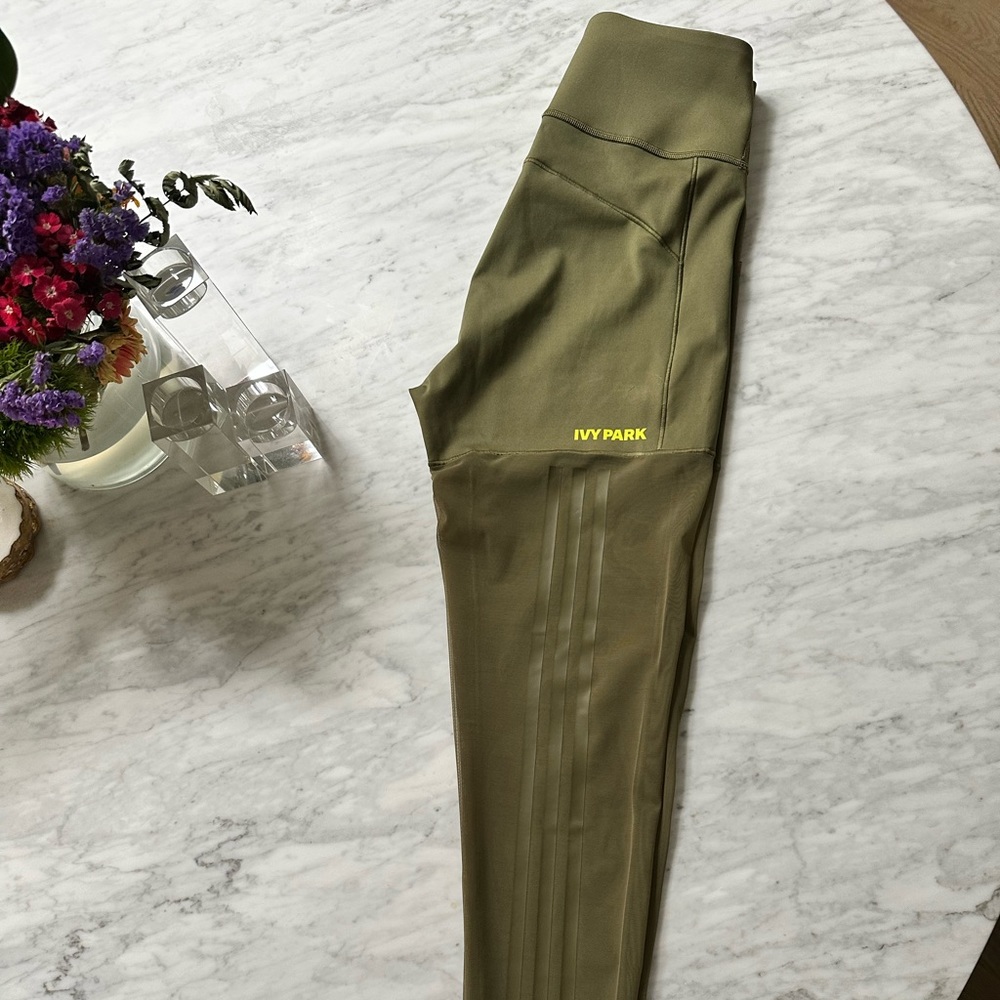 Ivy Park x Peloton Olive Leggings Medium